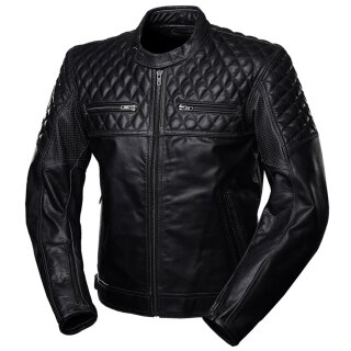 4SR Scrambler Motorrad Leder-Jacke