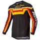Alpinestars Techstar Quadro Motocross Jersey schwarz gelb rot