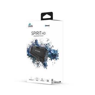 Cardo Spirit Hd Single Kommunikations-System Einzelset schwarz