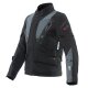 Dainese Stelvio D-Air D-Dry XT Airbag Motorrad-Jacke schwarz grau