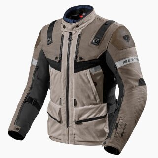 Revit Defender 3 GTX Motorrad-Jacke Textil beige schwarz