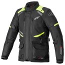 Alpinestars Andes V3 Motorrad-Jacke Textil schwarz neongelb