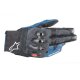 Alpinestars Morph Sport Motorrad-Handschuh schwarz blau grau