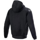 Alpinestars Chrome Ignition Motorrad-Hoodie schwarz gelb