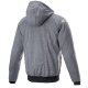 Alpinestars Chrome Ignition Motorrad-Hoodie grau