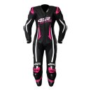 4SR Racing Lady Pink 020 Damen Lederkombi 1Pc schwarz rosa