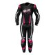 4SR RR Lady Pink Damen Lederkombi 2Pc schwarz rosa