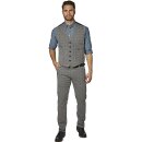 Rokker Tweed Vest Klassische Weste grau