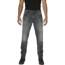 Rokker Rokkertech Tapered Slim Motorrad Jeans grau