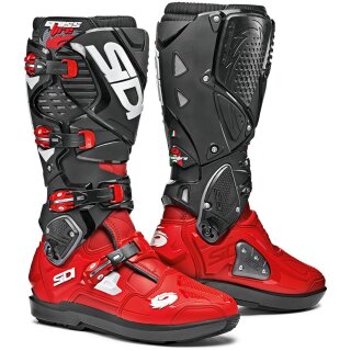 Sidi Crossfire 3 SRS Supermoto Stiefel rot rot schwarz