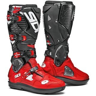 Sidi Crossfire 3 SRS Supermoto Stiefel rot rot schwarz