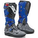 Sidi Crossfire 3 SRS Supermoto Stiefel grau blau schwarz