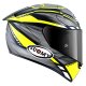 Suomy SR-GP On Board Helm Isle of Man matt grau neongelb