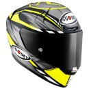 Suomy SR-GP On Board Helm Isle of Man matt grau neongelb