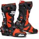 Sidi Rex Motorrad-Stiefel Racing neonrot schwarz