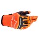 Alpinestars Techstar Motocross-Handschuh orange schwarz
