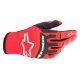 Alpinestars Techstar Motocross-Handschuh rot schwarz