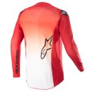 Alpinestars Supertech Risen Motocross-Hemd rot weiß