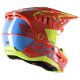 Alpinestars S-M5 Action Crosshelm neonorange blau neongelb