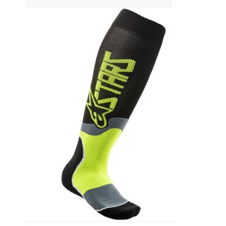 Alpinestars MX Plus-2 Socken schwarz neongelb