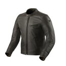 Revit Rino Motorrad Leder-Jacke Urban braun