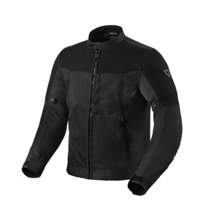 Revit Vigor 2 Motorrad-Jacke Textil schwarz