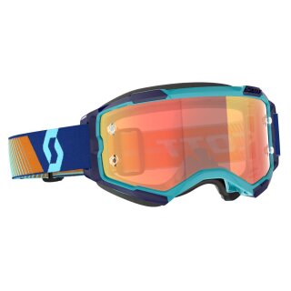 Scott Fury blau orange Crossbrille