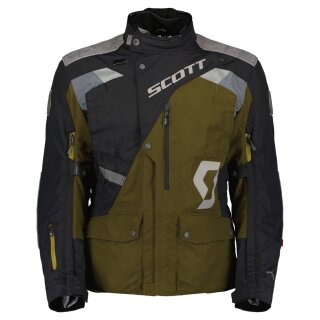 Scott Dualraid Dryo Textil-Jacke braun schwarz