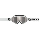 Scott Primal weiß Crossbrille silber verspiegelt