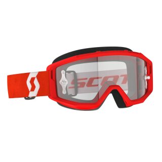 Scott Primal rot wei Crossbrille klar