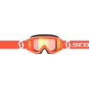 Scott Primal orange weiß Crossbrille orange...