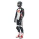 Dainese Grobnik Lady Perf. Damen Kombi 1Pc schwarz weiß neonrot