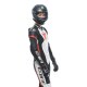 Dainese Grobnik Lady Perf. Damen Kombi 1Pc schwarz weiß neonrot