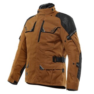 Dainese Ladakh 3L Motorrad-Jacke Textil braun schwarz