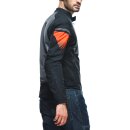 Dainese Air Fast Tex Motorrad-Jacke schwarz grau neonrot