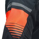 Dainese Air Fast Tex Motorrad-Jacke schwarz grau neonrot
