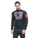 Dainese Air Fast Tex Motorrad-Jacke schwarz grau neonrot