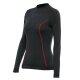 Dainese Thermo LS Lady Damen Funktions-Hemd schwarz rot