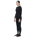Dainese Thermo LS Lady Damen Funktions-Hemd schwarz rot