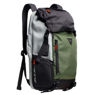 Dainese Explorer D-Throttle Rucksack grau schwarz grün