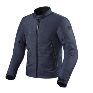 Revit Shade H2O Motorrad-Jacke Textil blau