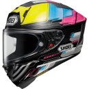 Shoei X-SPR Pro Proxy Helm TC-11 gelb blau rosa