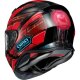 Shoei NXR2 Fortress Integral-Helm TC-1 rot schwarz blau