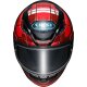 Shoei NXR2 Fortress Integral-Helm TC-1 rot schwarz blau