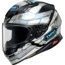 Shoei NXR2 Fortress Integral-Helm TC-6 weiß schwarz...