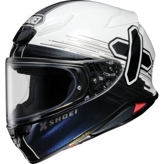 Shoei NXR2 Ideograph Helm TC-6 weiß schwarz blau