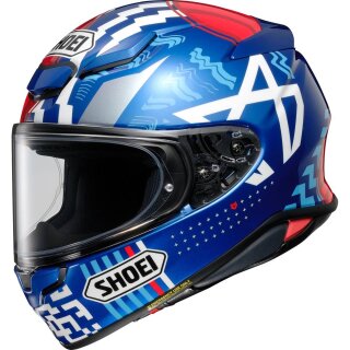 Shoei NXR2 Diggia Integral-Helm TC-10 blau weiß rot