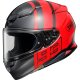 Shoei NXR2 MM93 Collection Track TC-1 Helm rot grau