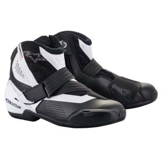 Alpinestars SMX-1 R V2 Vented Kurz-Stiefel schwarz weiß