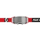 Scott Prospect rot schwarz Crossbrille silber verspiegelt